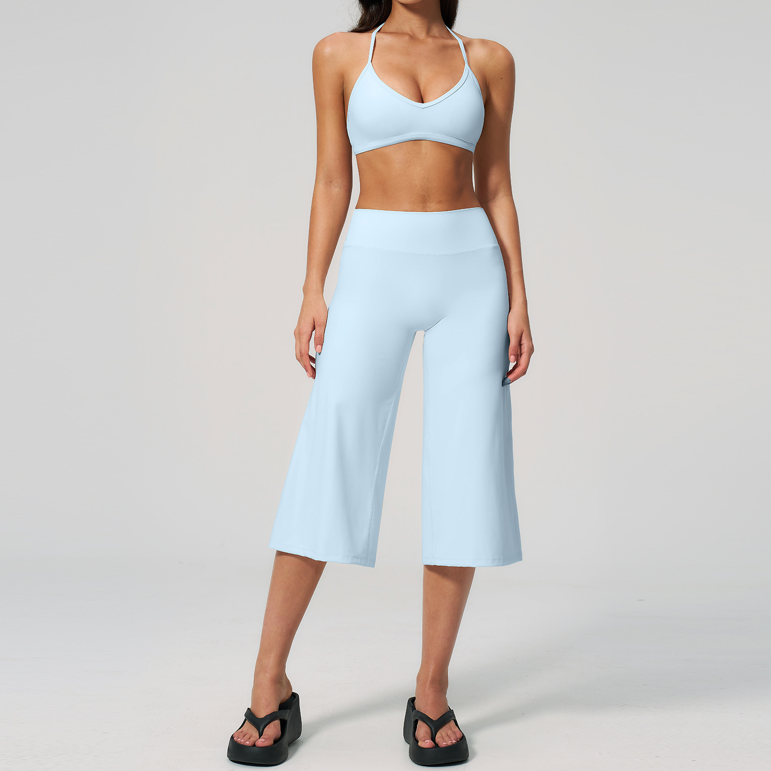 Winter Clothing Logos - Conjunto de Pantalones Capri de 2