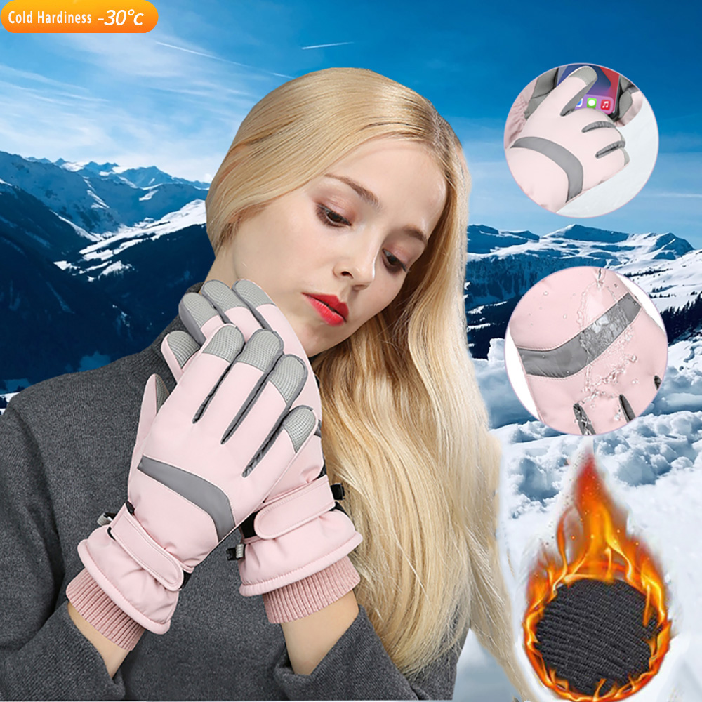 Guantes de Esquí YANBIGUO, Gua - Waterproof Mitten Ski reseña y precio
