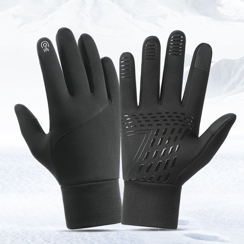 Guantes de ciclismo para hombr - Waterproof Mitten Ski reseña y precio