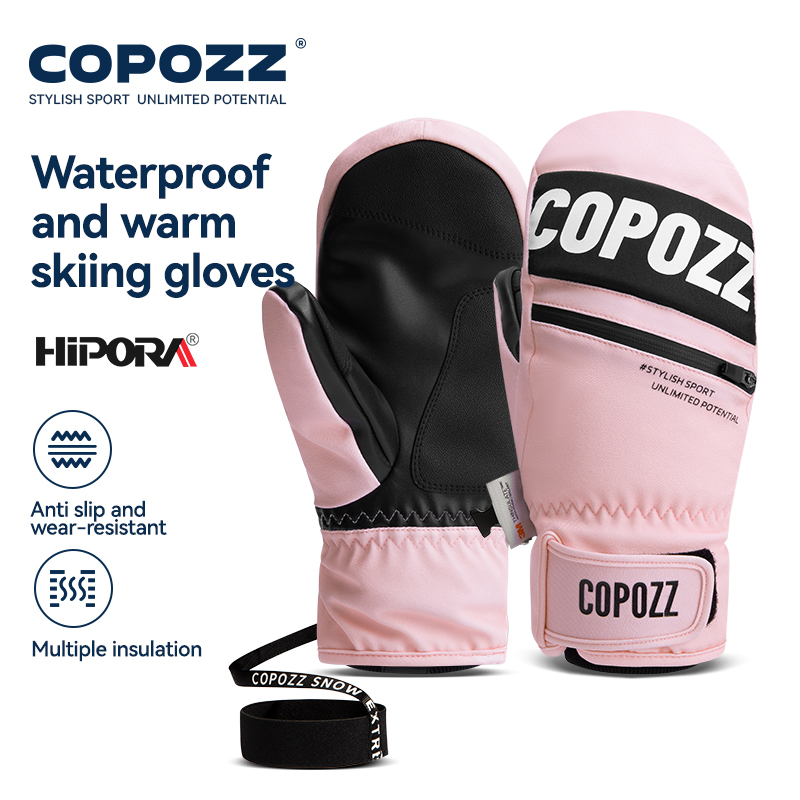 COPOZZ 3M Thinsulate Guantes d - Waterproof Mitten Ski reseña y precio