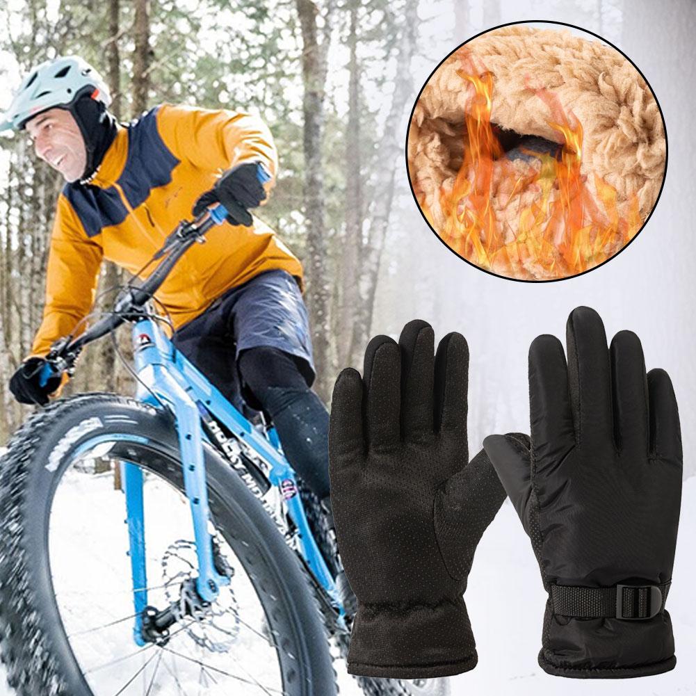 Guantes de esquí con forro pol - Waterproof Mitten Ski reseña y precio