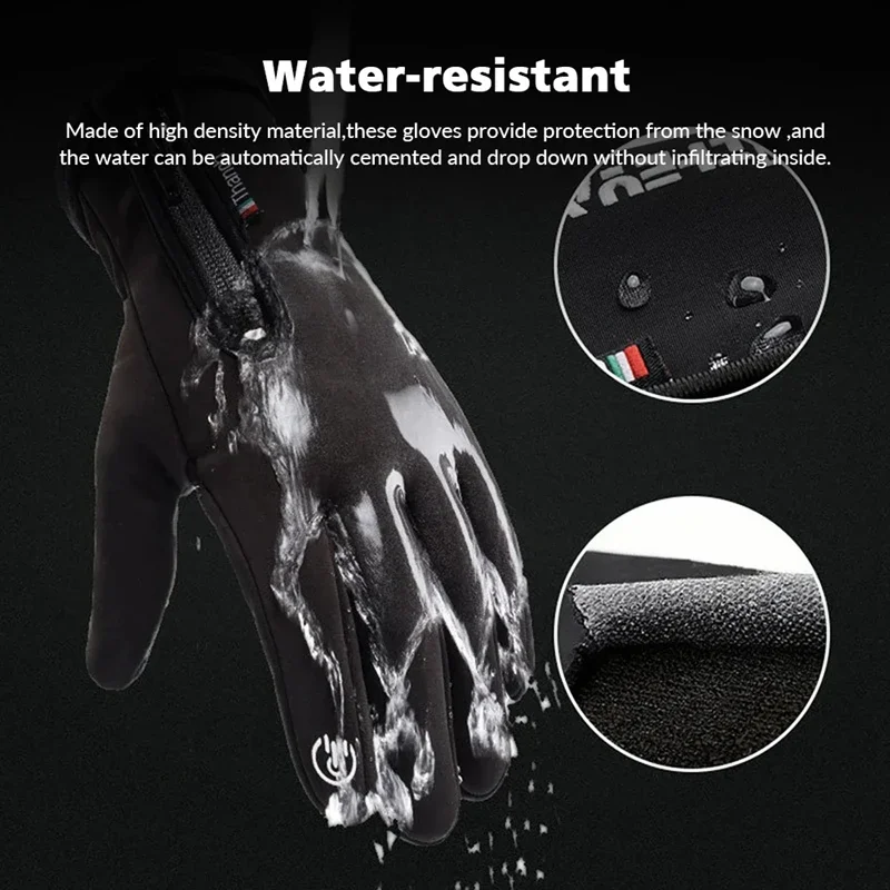 Guantes de Ciclismo Impermeabl - Waterproof Mitten Ski reseña y precio