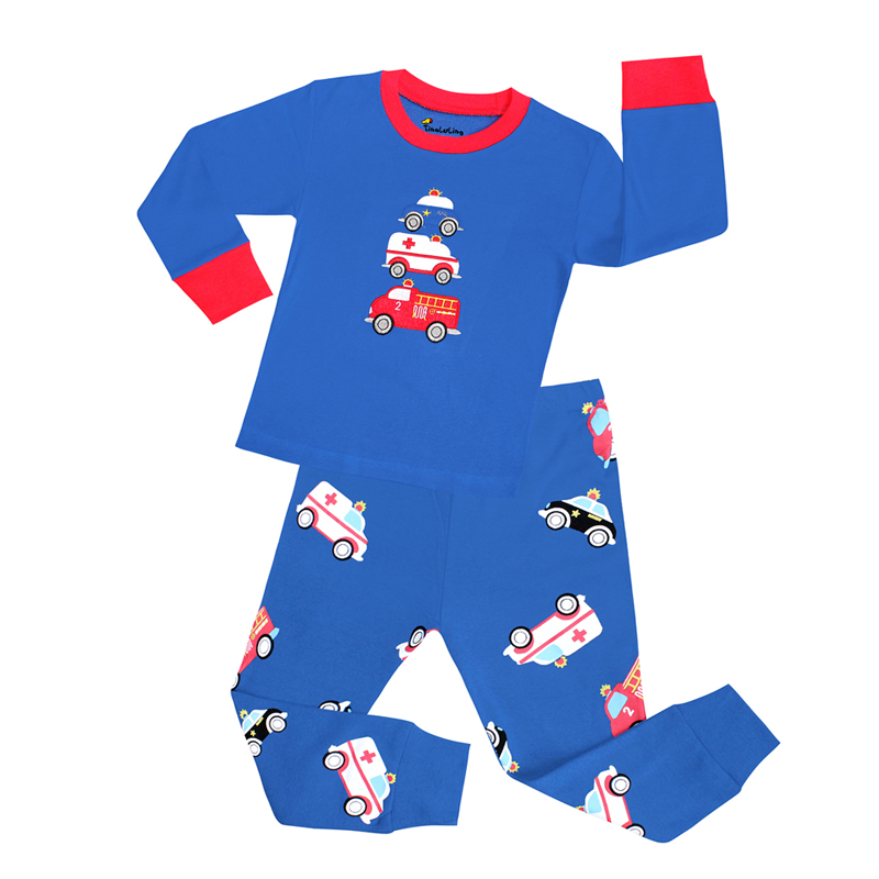 100 Cotton Boys Pajamas Sets 2 - Winter Clothing For Toddlers reseña y precio