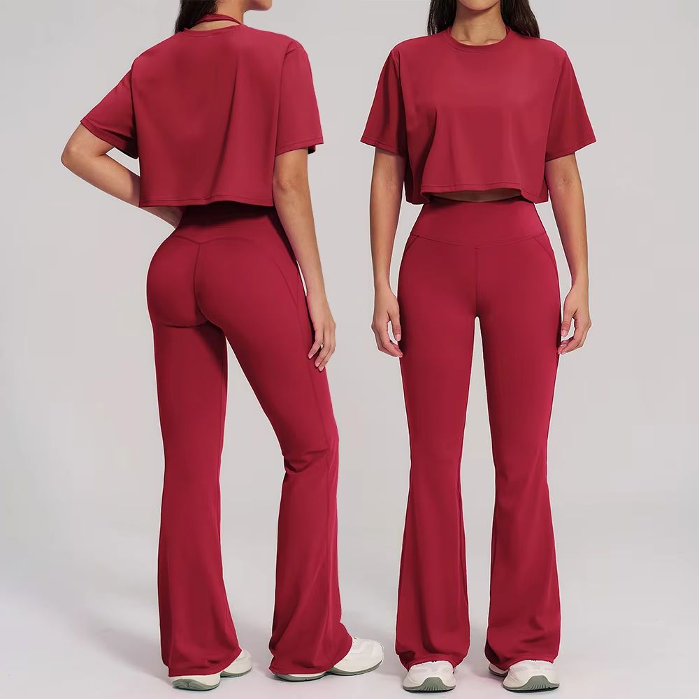 Conjunto de Yoga de 2 Piezas,  - Winter Clothing Logos reseña y precio