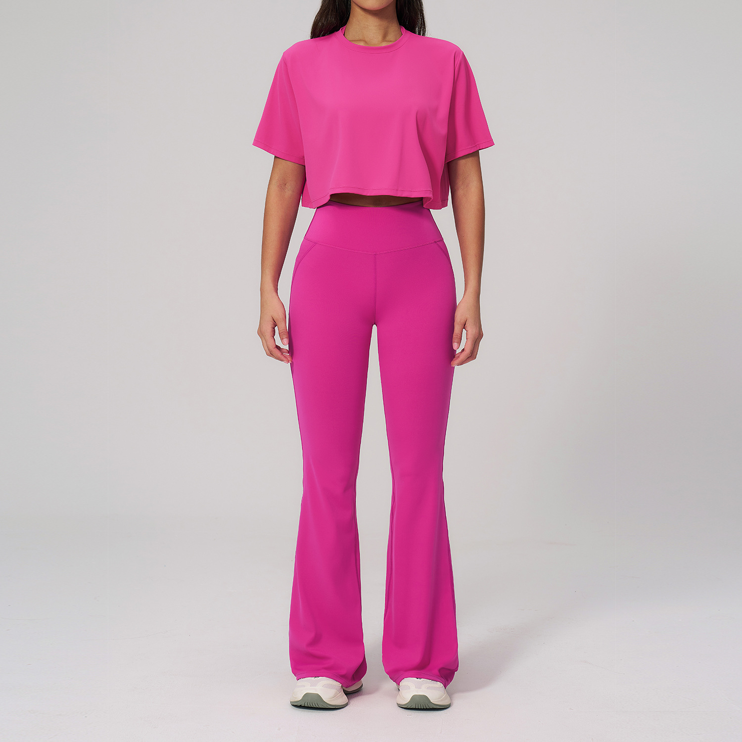 Conjunto de Yoga de 2 Piezas,  - Winter Clothing Logos reseña y precio