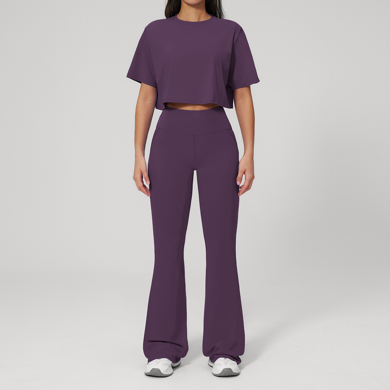 Conjunto de Yoga de 2 Piezas,  - Winter Clothing Logos reseña y precio