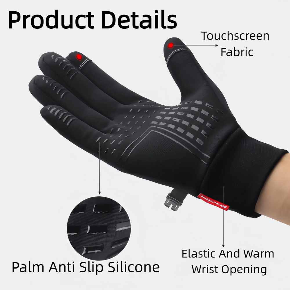 Guantes de ciclismo impermeabl - Waterproof Mitten Ski reseña y precio