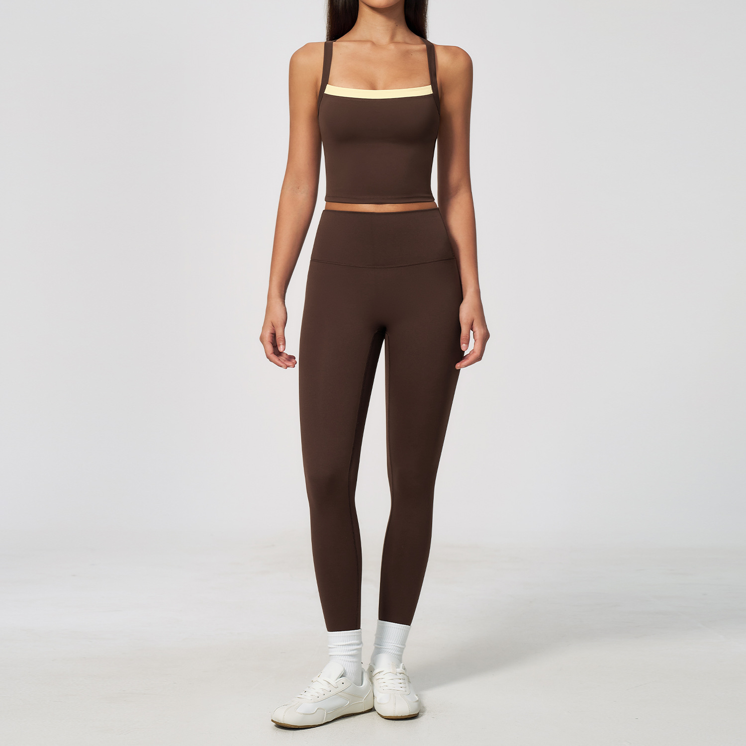 Conjunto de Yoga para Mujer, T - Winter Clothing Logos reseña y precio
