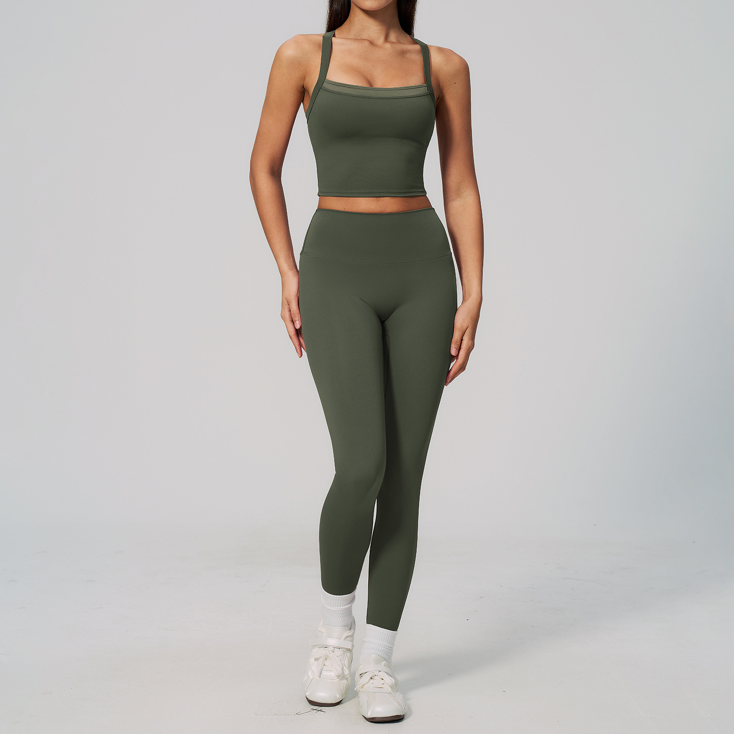 Conjunto de Yoga para Mujer, T - Winter Clothing Logos reseña y precio