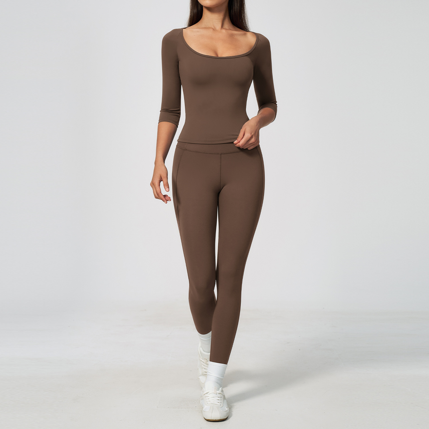 Conjunto de Yoga de 2 Piezas p - Winter Clothing Logos reseña y precio